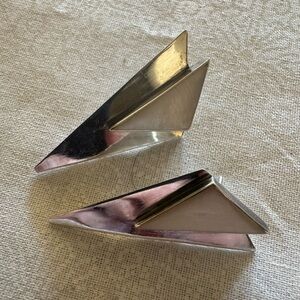 Sterling Silver & Mother of Pearl Vintage Earrings